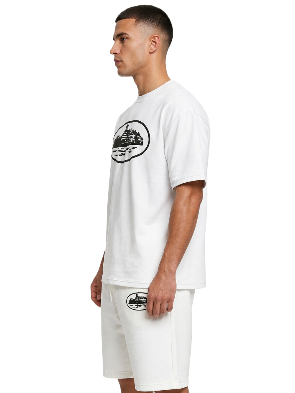 Monochrome Fortress Graphic Oversized Set