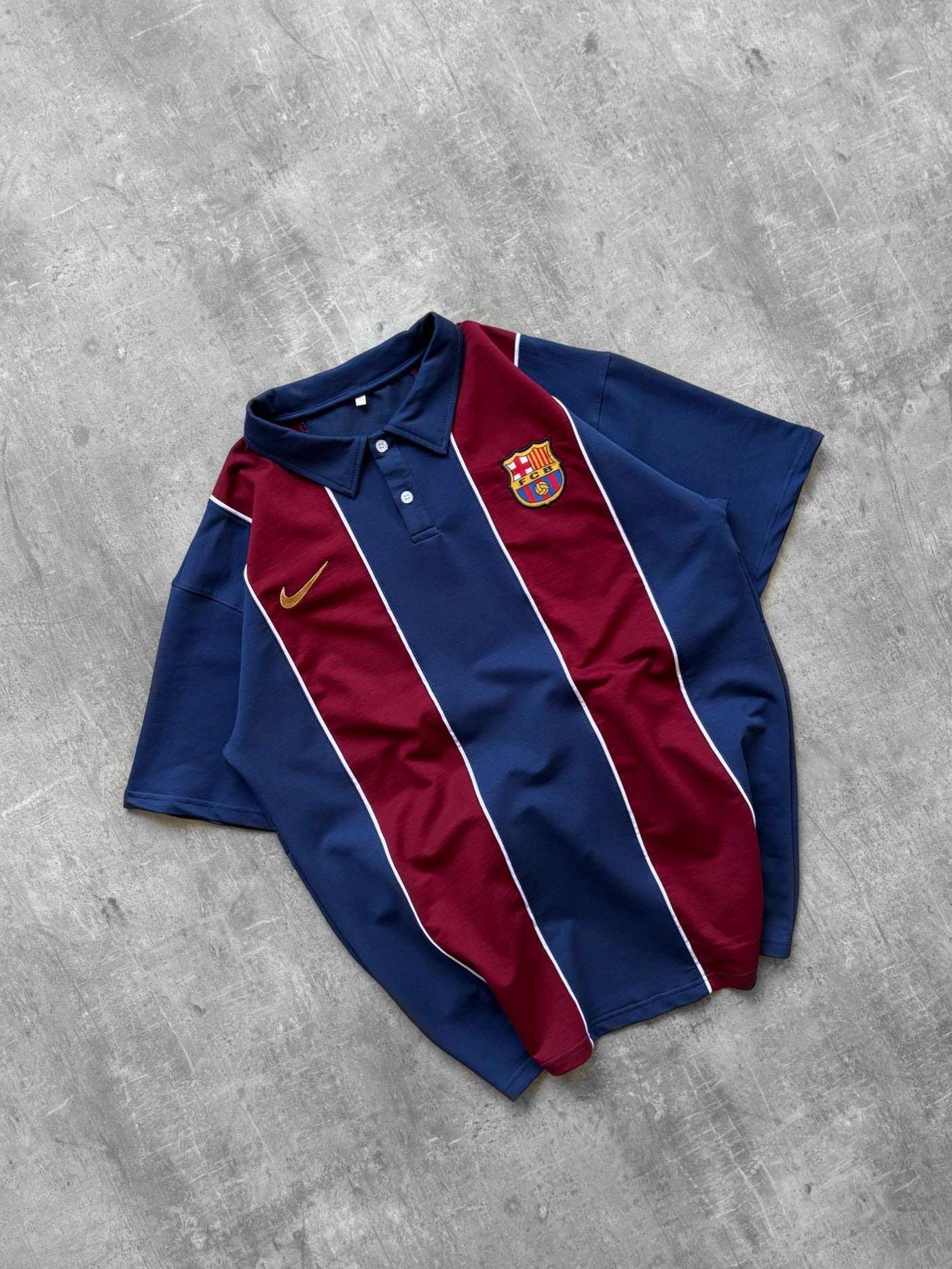 FC Barcelona Retro Style Polo