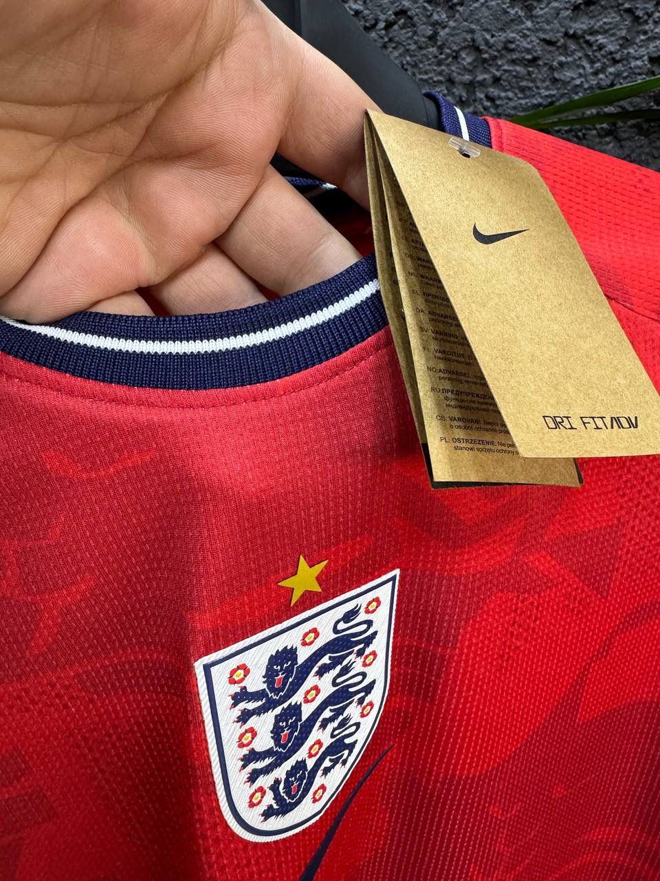 England Inspired Football Jersey