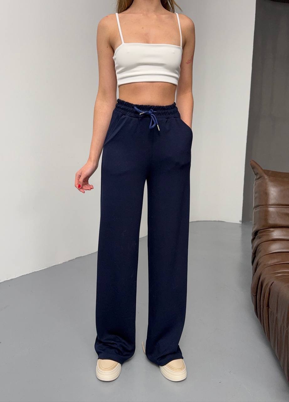 Relaxed Wide Leg Lounge Pants