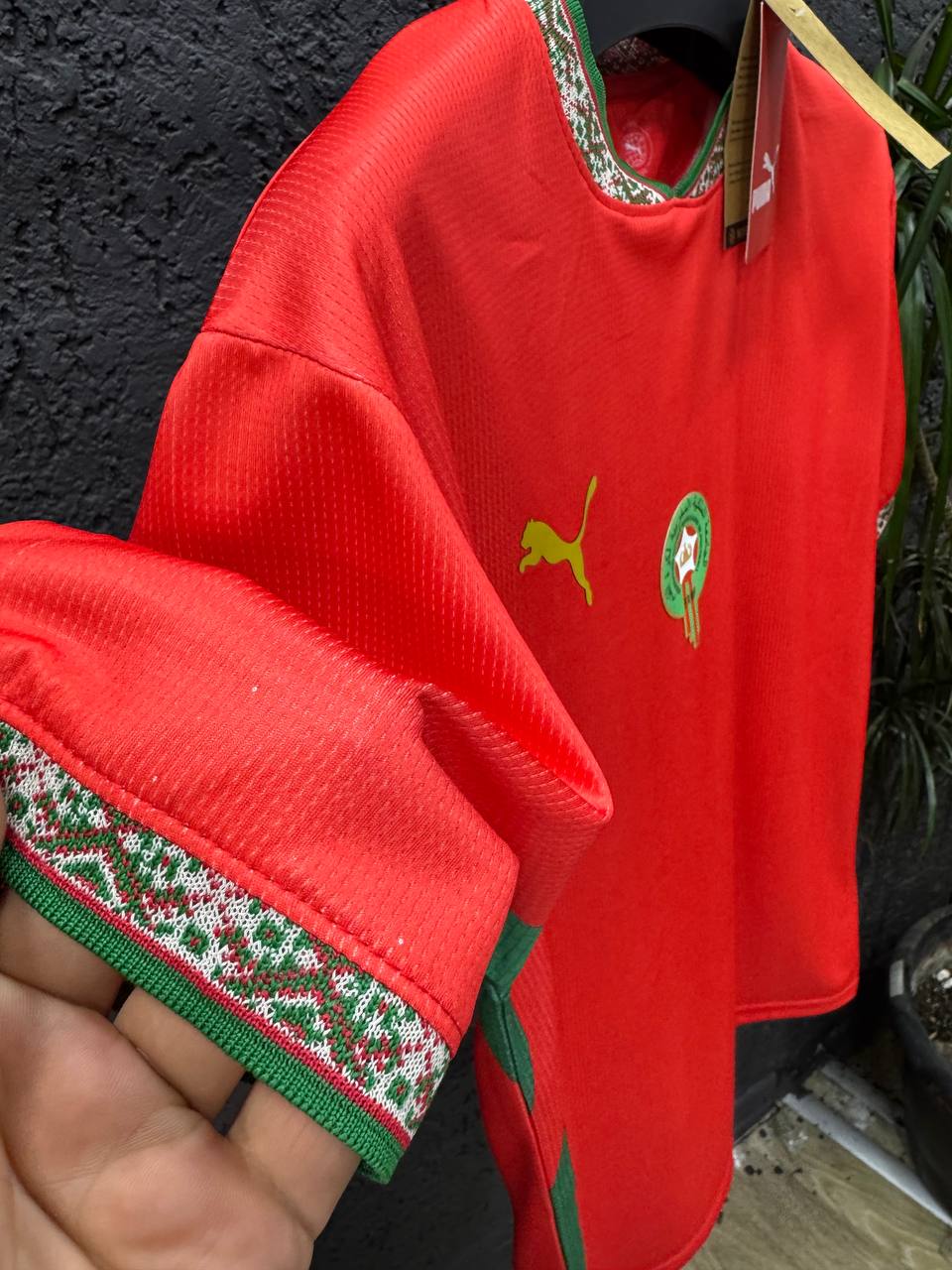 Morocco-Themed Customizable Football Jersey 2026