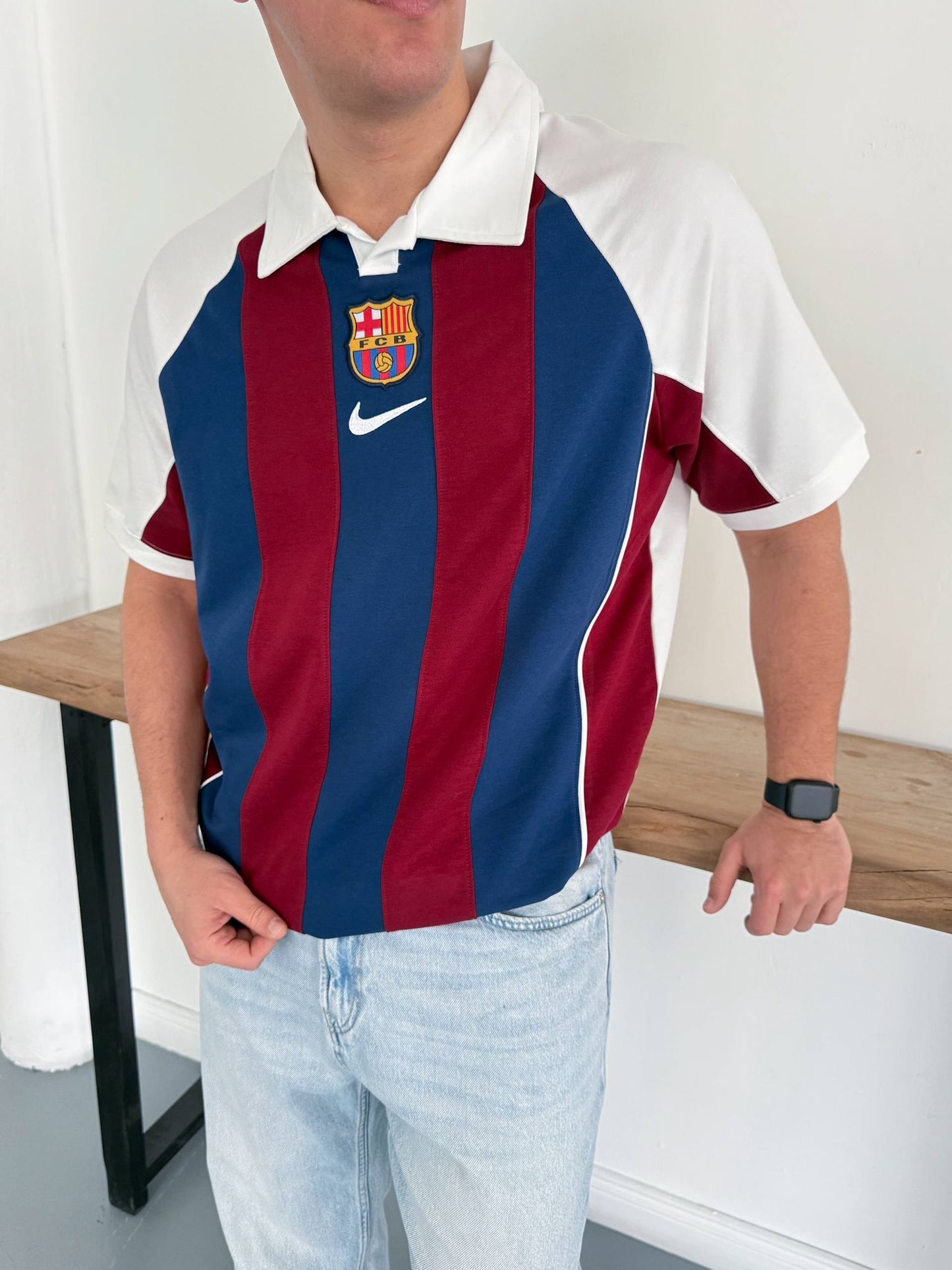 FCB Blaugrana Retro Polo