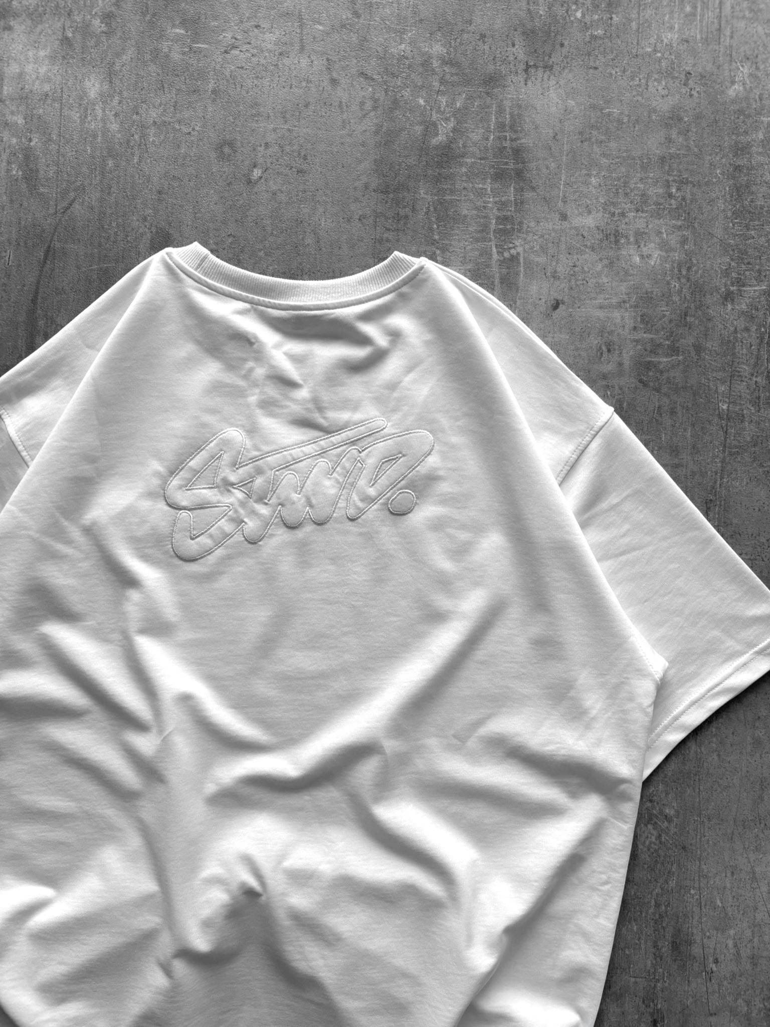 SNT. Oversized Essential Black Tee